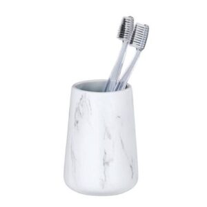 Porte-brosse à dents Gobelet-Adrada - Céramique - Blanc