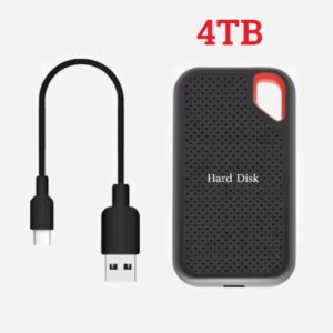 Disque dur externe SSD 4TB
