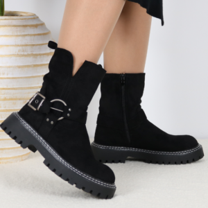 Bottines Femme-simili Daim-VOG