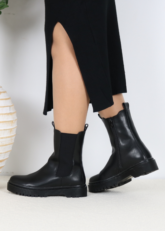 Bottines Femme-similicuir-VOG