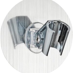 WENKO Support Douchette – Fixer Sans Percer – Argent brillant