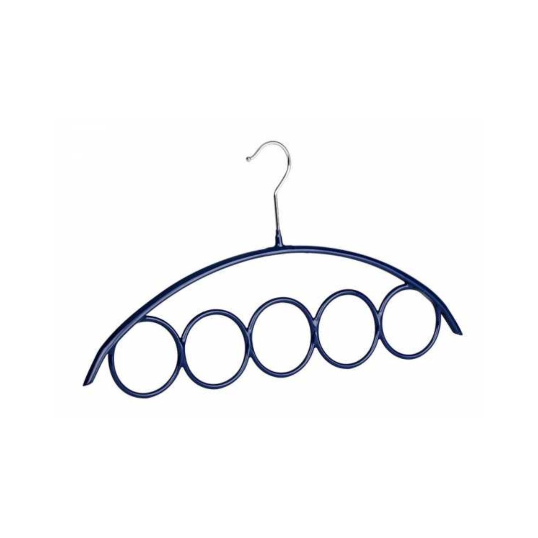 Cintre pour écharpes-Olympia-Argent brillant-Métal chromé