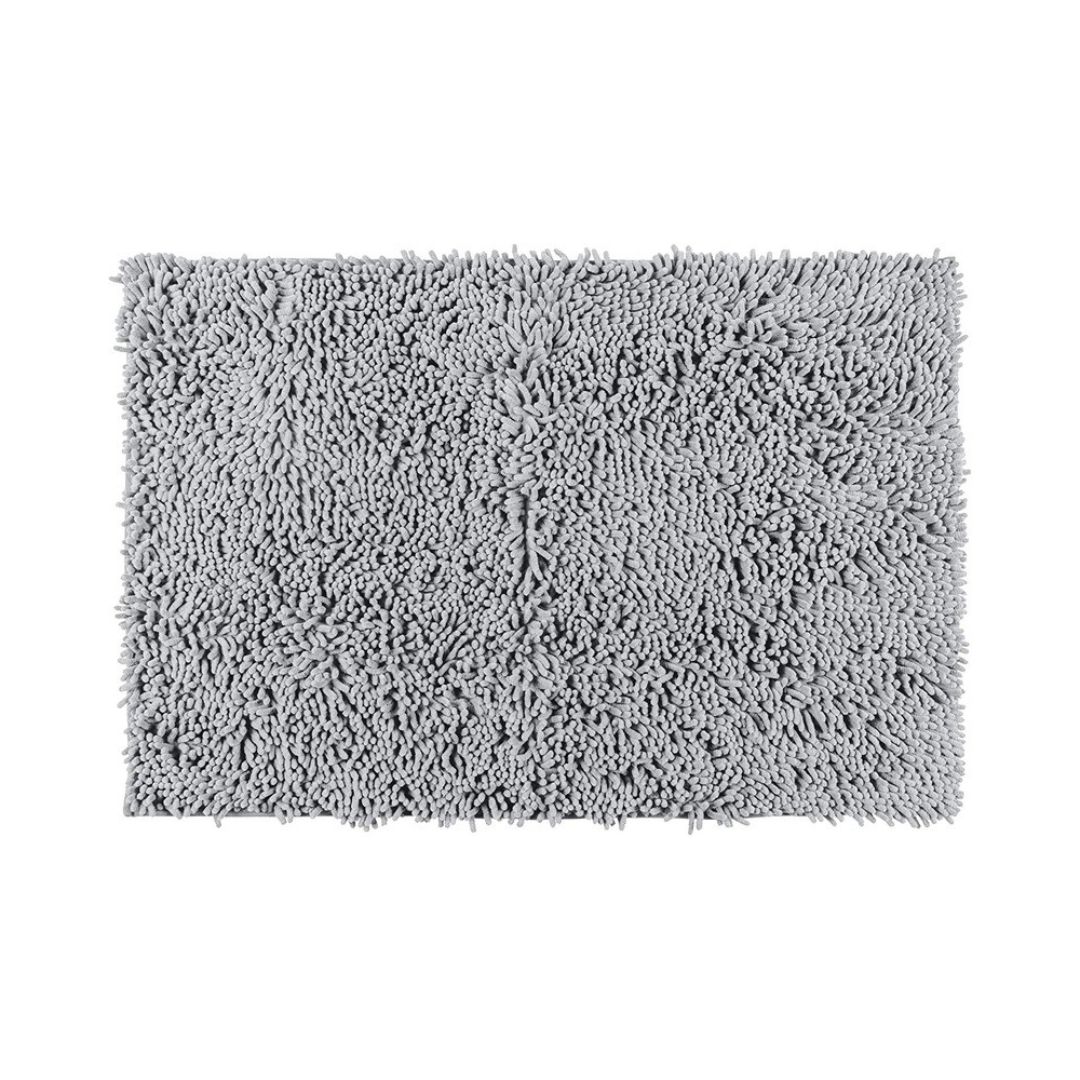 WENKO – Tapis De Bain Chenille 50X80Cm – Gris