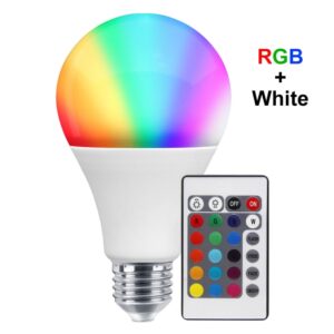 Lampe LED RGB De 16 Couleurs Avec Commande 7 W