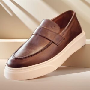 Chaussures en cuir – 3204 Marron