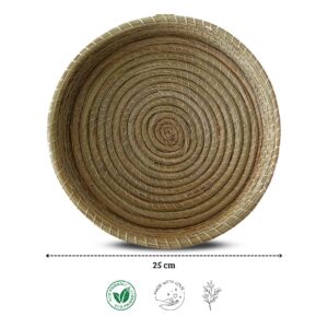 Plateau Halfa 25 cm naturel