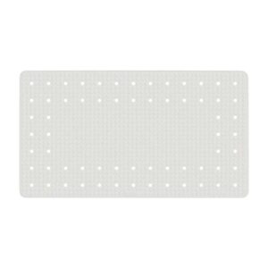 Tapis de douche antidérapant-Mirasol-69x39 cm-Blanc