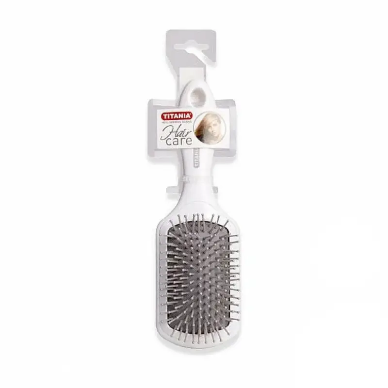 TITANIA Brosse Pneumatique Rectangulaire Picots Massants 21,6CM - 1796