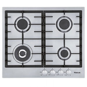 Plaque De Cuisson Encastrable Focus Filo 60 4 Feux 60Cm Inox