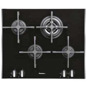 Plaque de Cuisson Focus 4 Feux SOFT 60 - Noir