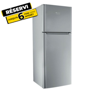 Réfrigérateur ARISTON Double Portes-Inox 423L -70 CM-NO FROST