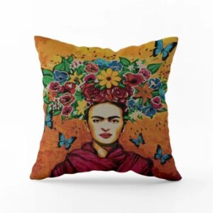 Coussin Carré Frida Butterfly