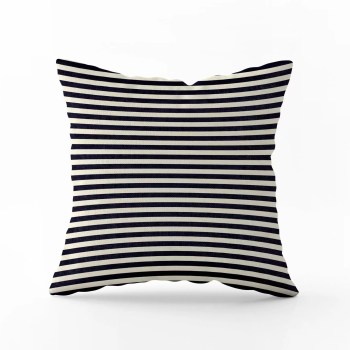 Coussin Carré Horizontal Lines