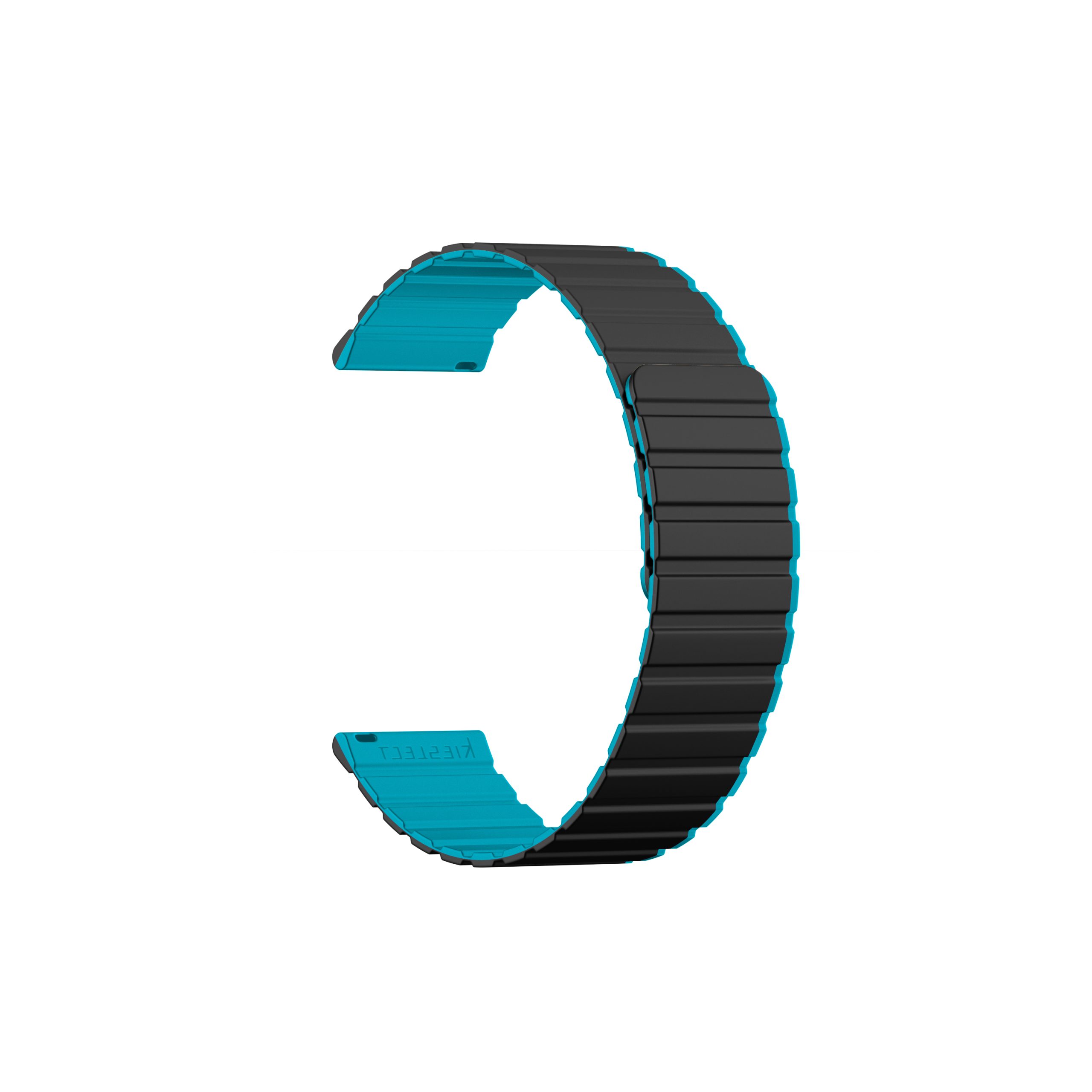 Bracelet magnétique Kieslect 22mm Noir & Bleu