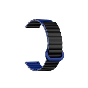 Bracelet magnétique Kieslect 22mm Noir & Bleu Marine