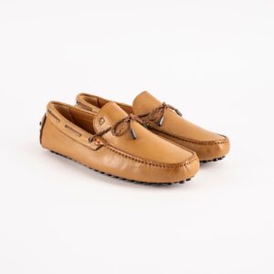 Mocassins en cuir Tito – PP02 Camel