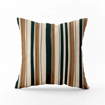 Coussin Carré Cuba Ribbed
