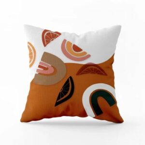 Coussin Carré Orange