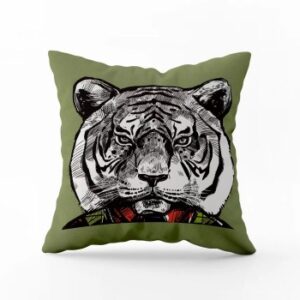 Coussin Carré Tigre