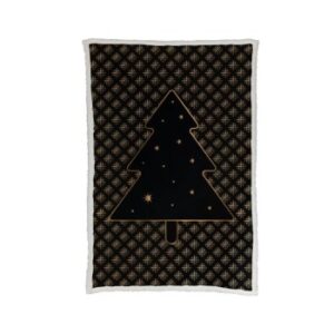 Plaid Polaire Teddy Sapin