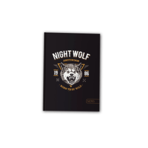 Bloc-note Night wolf