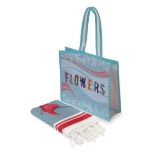 Pack Fouta Flowers letters