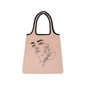 Tote Bag Bold ZINE Saumon