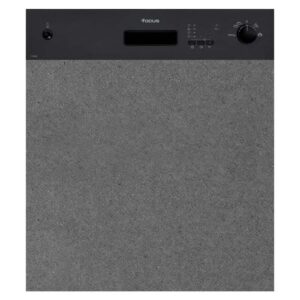 Lave Vaisselle Semi Encastrable FOCUS F500B 12 Couverts - Noir