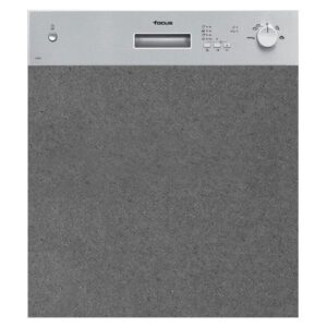 Lave Vaisselle Semi Encastrable FOCUS F500X 12 Couverts - Inox