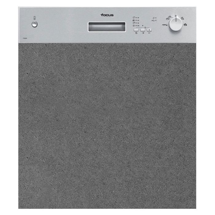 Lave Vaisselle Semi Encastrable FOCUS F500X 12 Couverts - Inox