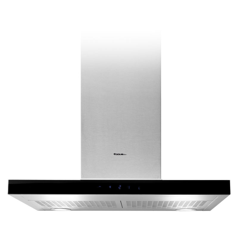 Hotte Décorative Focus Soft 6050 60Cm Tactile Inox