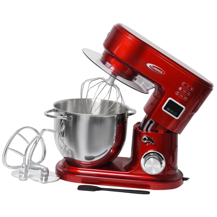 Robot Pétrin Florence 9L 2000W Rouge