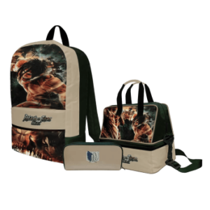 Pack school attack on titan