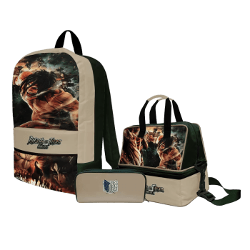 Pack school attack on titan