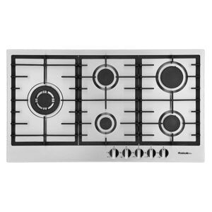 Plaque De Cuisson à Gaz Focus 5 Feux Inox 90Cm