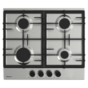 Plaque de Cuisson Encastrable FOCUS 4 feux 60cm - Inox