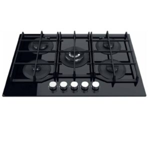 Plaque de Cuisson Encastrable ARISTON AGS-72F-BK 5 Feux 75cm - Noir