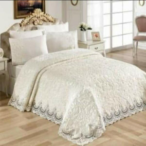 Couverture de lit Dentelle Blanc