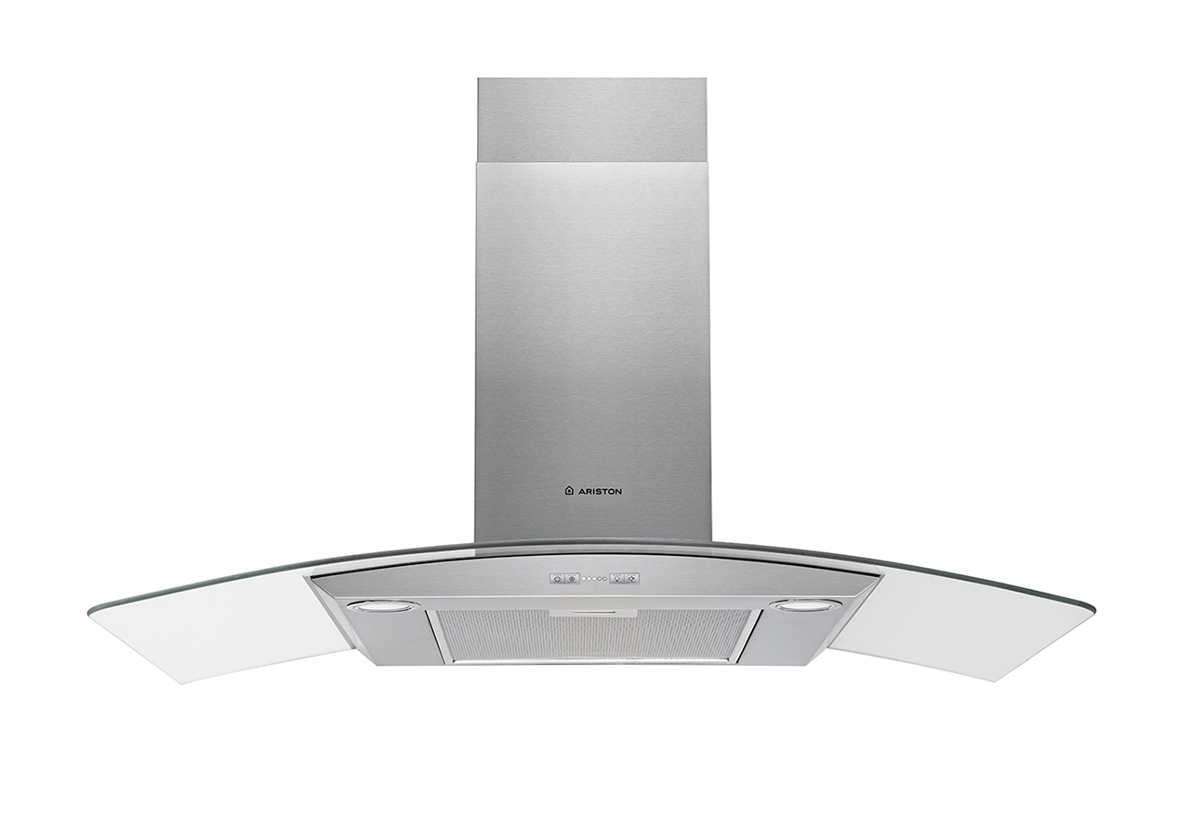 ARISTON Curved Glass Hood 90cm