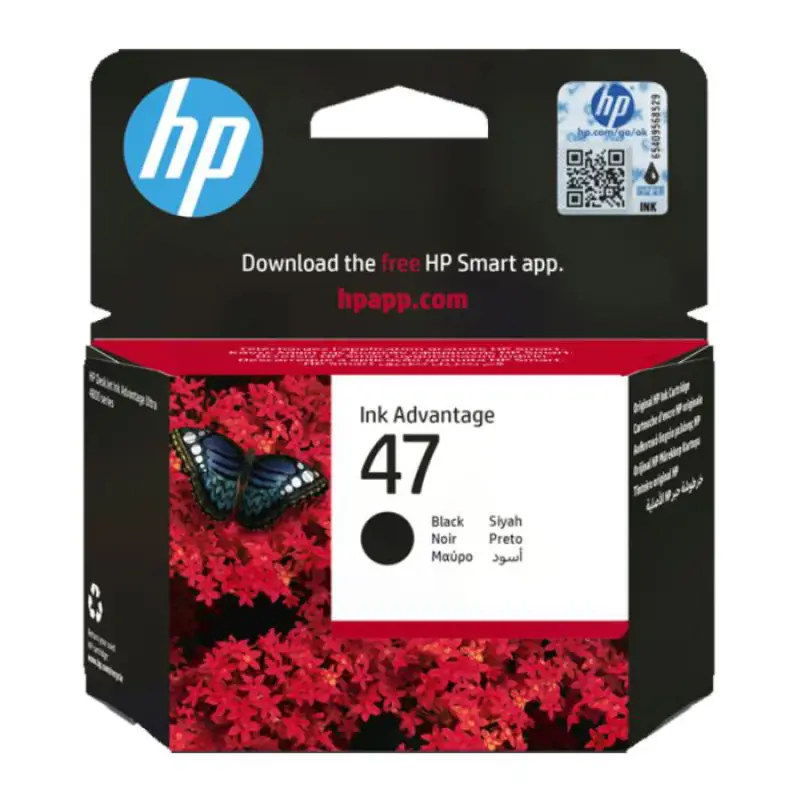 Cartouche d'encre Original HP 47 - Noir 6ZD21AE