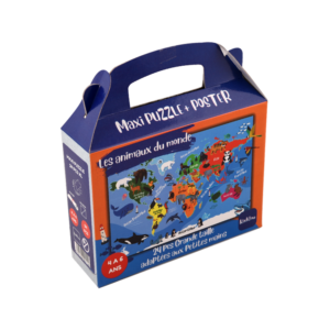 Puzzle Les animaux le monde