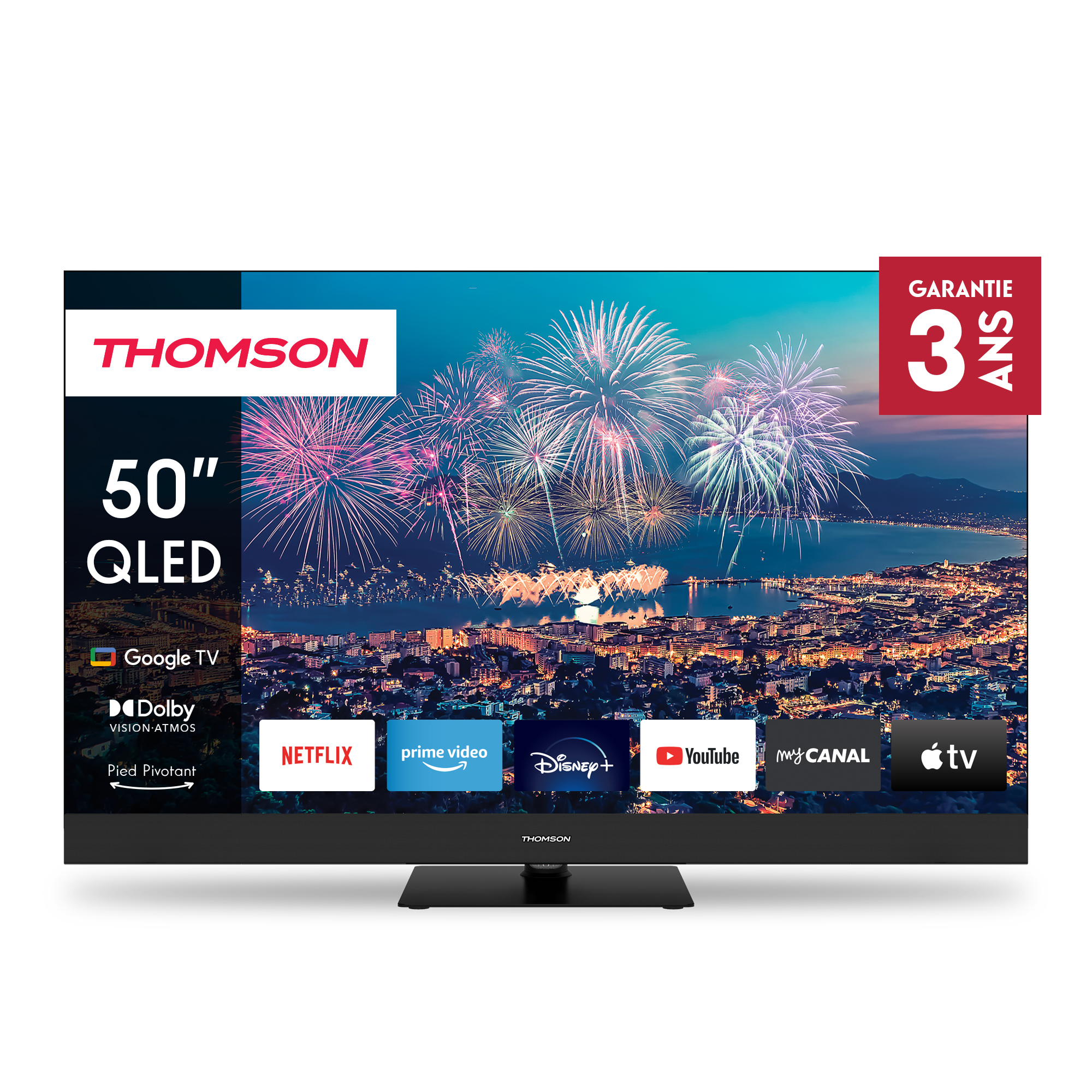 Thomson Google TV 50" QLED Plus