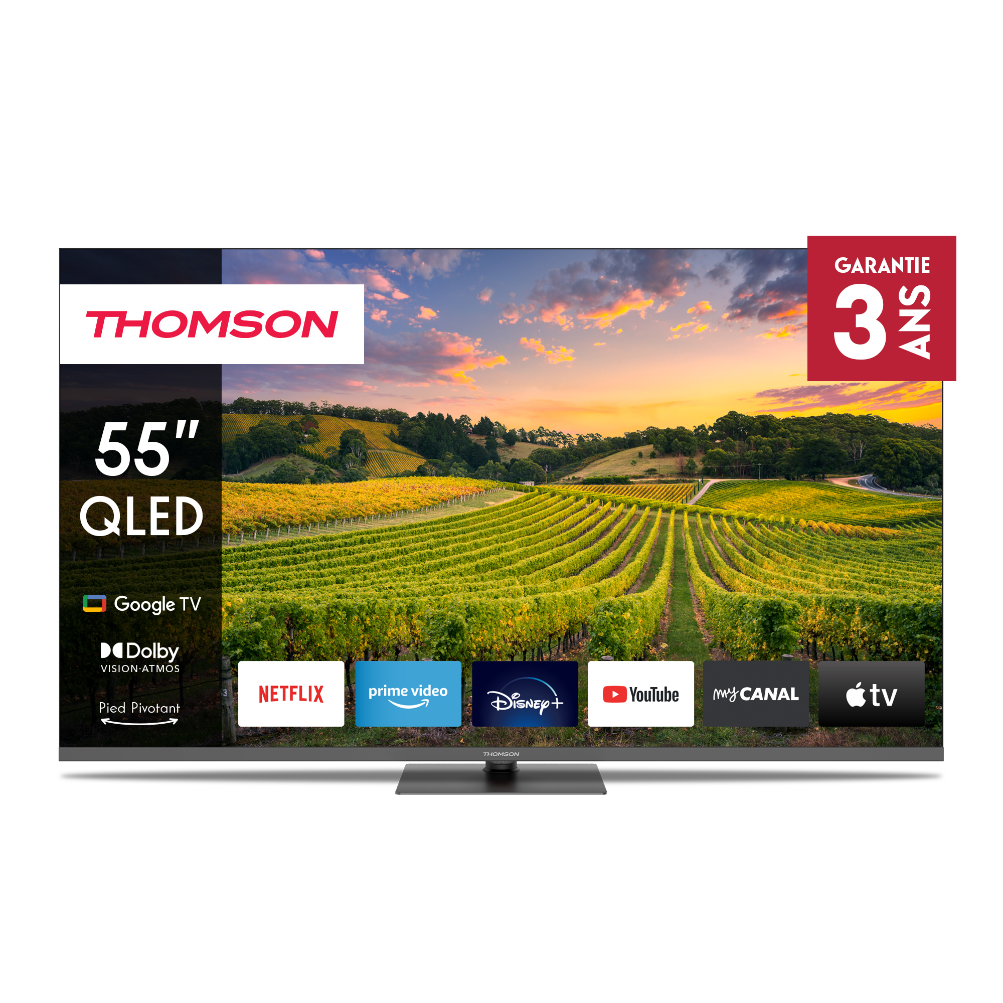 Thomson Google TV 55" QLED