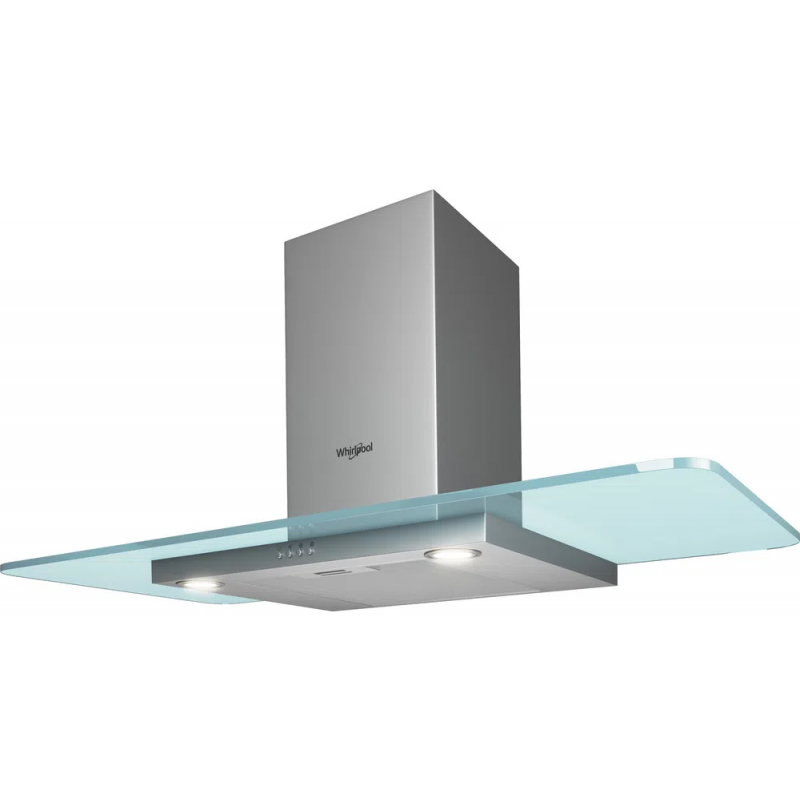 Hotte de décoration Whirlpool 90cm / Inox