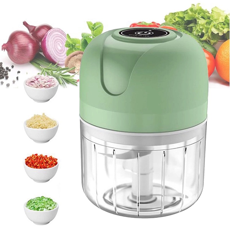 Mini Hachoir Mixeur Rechargeable Avec Câble USB 250 ML