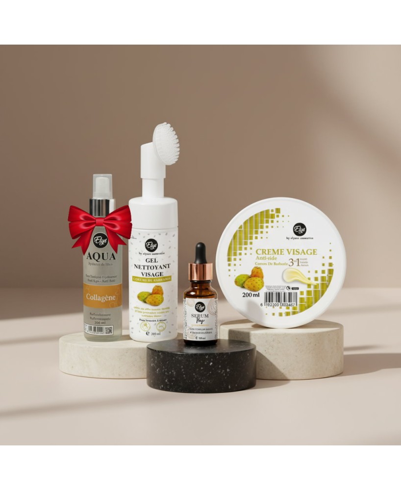 Pack Visage Figue de Barbarie – Routine Complète Hydratante & Éclat – ELYS