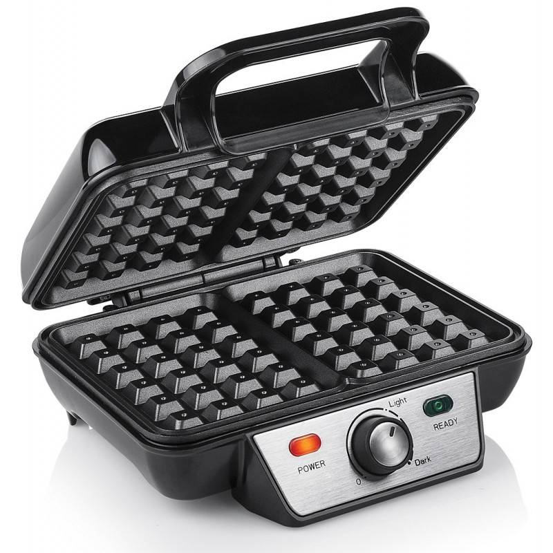 Appareil à Gaufres TRISTAR WF-2195 1000 Watts – Noir