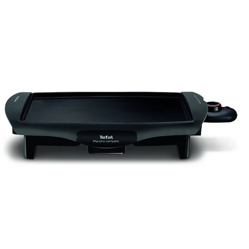 Barbecue Électrique TEFAL Plancha Compact CB500512 1800W – Noir