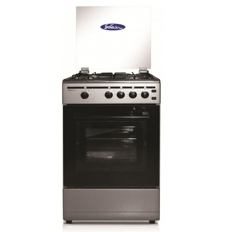 Cuisinière à Gaz SOTACER SF504XI 4Feux 50cm - Silver