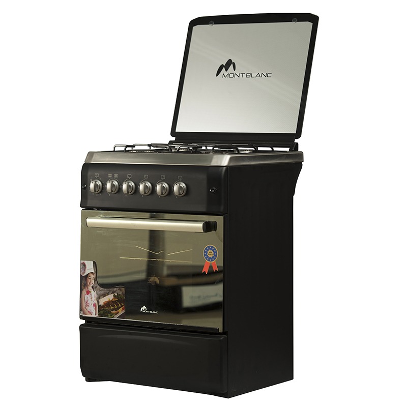 Cuisinière MONTBLANC REN-6060 4 Feux – Noir